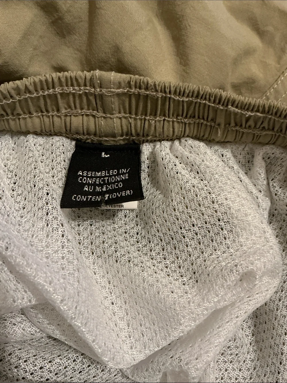 Patagonia Baggies Shorts Men's Large Tan Khaki 4